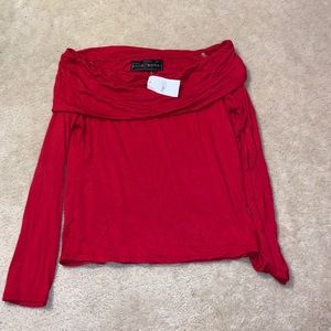 Rue 21 Fold Over Shoulder Top